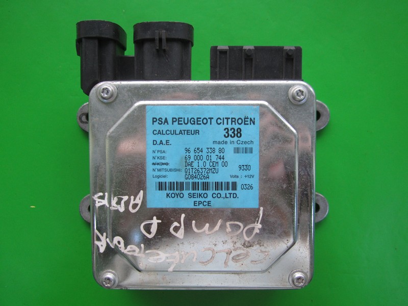 ALTELE: Servodirectie Citroen C2/C3 9665433880