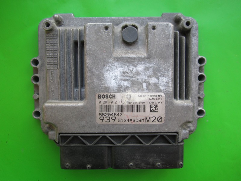 ECU Alfa Romeo 159 2.4JTD 55204647 0281012145 EDC16C39 }