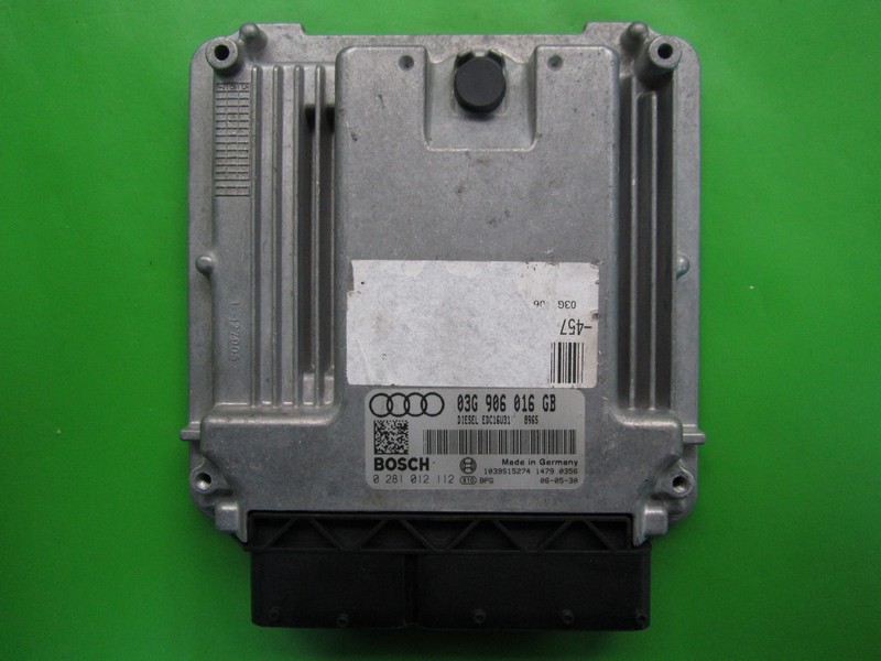 ECU Audi A6 2.0TDI 03G906016GB 0281012112 EDC16U31 BRE {+