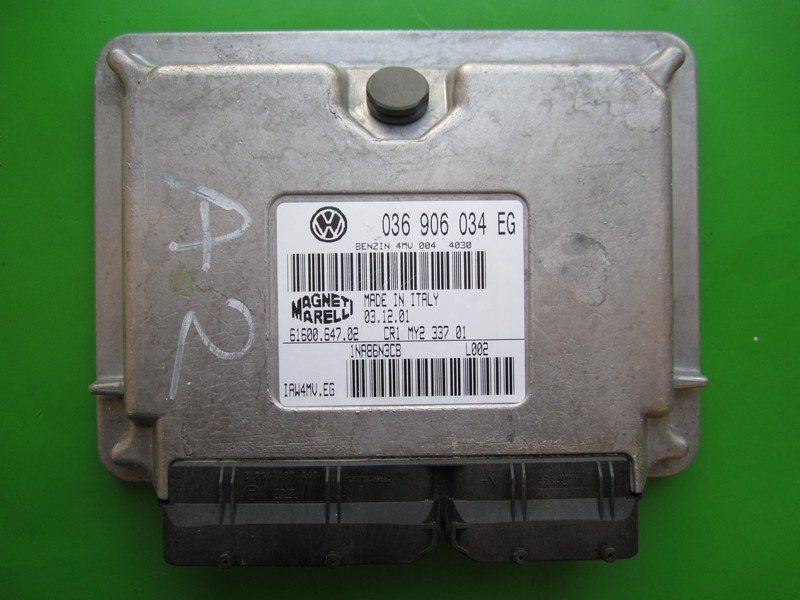 ECU Audi A2 1.4 036906034EG IAW 4MV.EG AUA {+