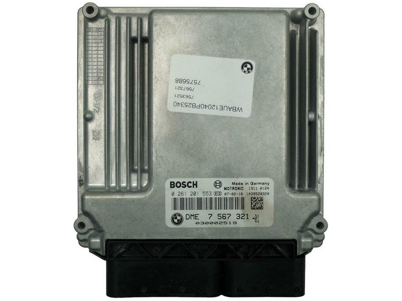 ECU Bmw 116 DME7567321 0261201553 ME17.2.1 E87 {