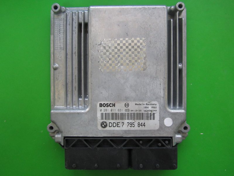 ECU Bmw 118D DDE7795844 0281011631 EDC16C35-2.12 +}