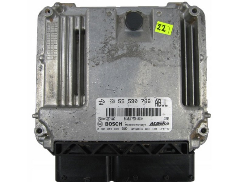 ECU Chevrolet Aveo 1.3CDTI 55590786 0281019089 EDC17C59