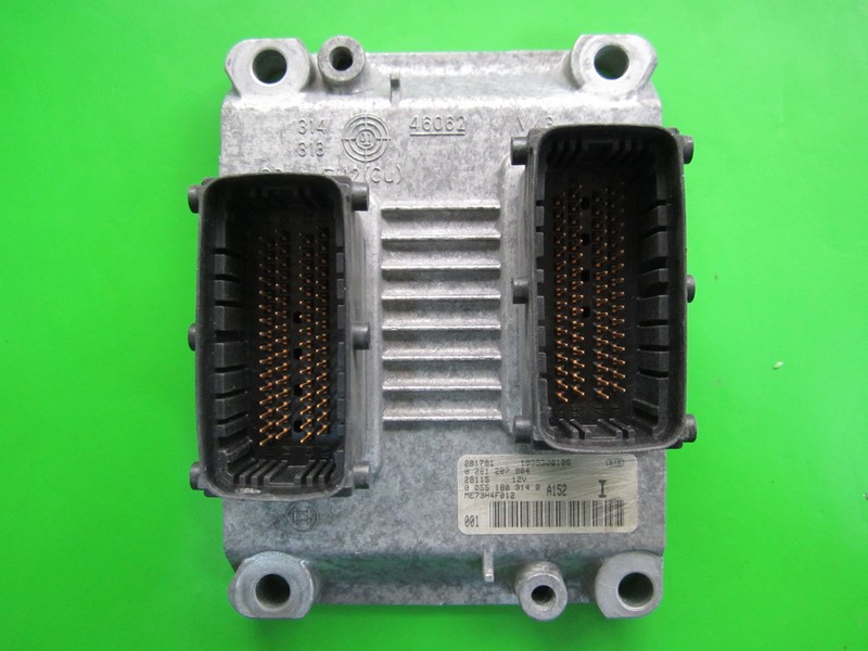 ECU Fiat Punto 1.2 55180314 0261207904 ME7.3H4