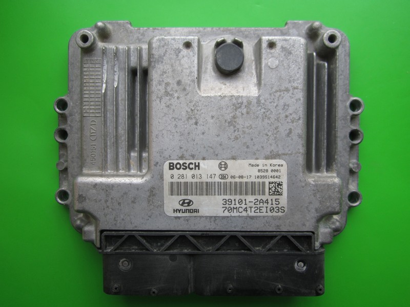 ECU Hyundai Accent 1.5CRDI 39101-2A415 0281013147 EDC16C39 }