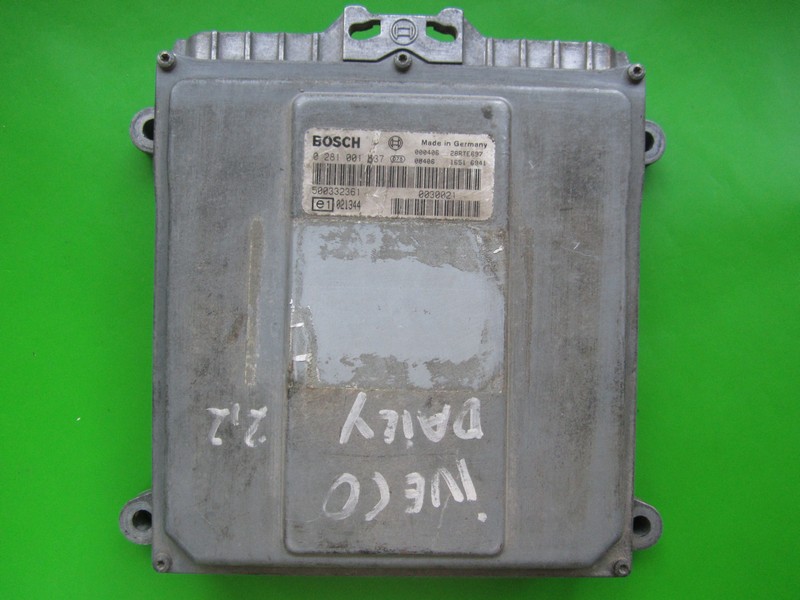 ECU Iveco Daily 2.3JTD 500332361 0281001537 MS6.3