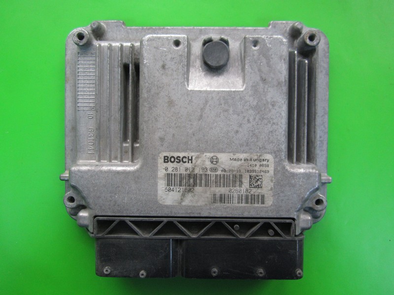 ECU Iveco Daily 2.3JTD 504121602 0281012193 EDC16C39