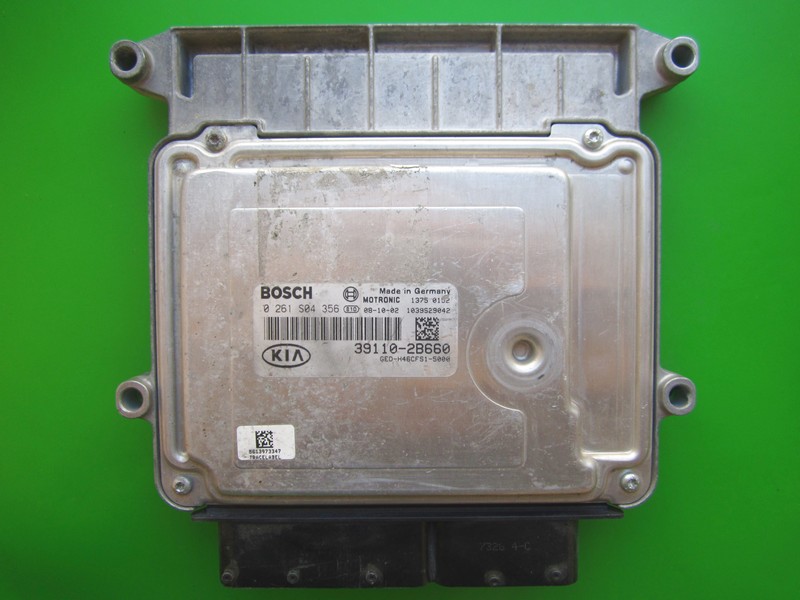 ECU Kia Ceed 1.6 39110-2B660 0261S04356 M7.9.8 G4FC