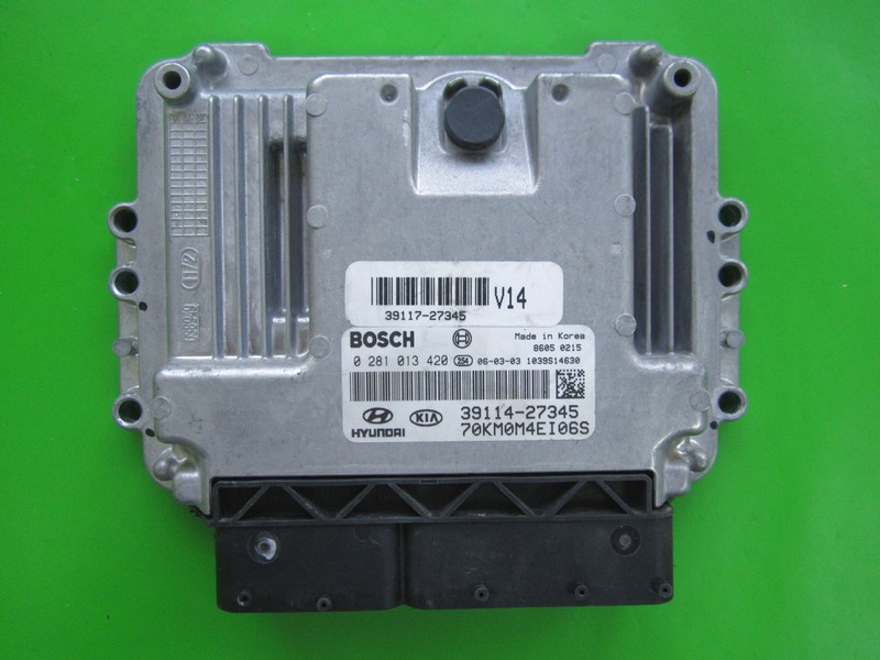 ECU Kia Sportage 2.0CRDI 39114-27345 0281013420 EDC16C39