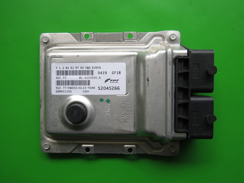 ECU Lancia Y 1.2 52045266 9GF.TT EURO6 }