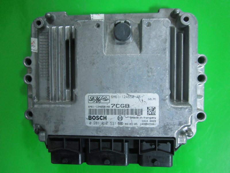 ECU Mazda 3 1.6 6M61-12A650-AB 0281012531 EDC16C34 {