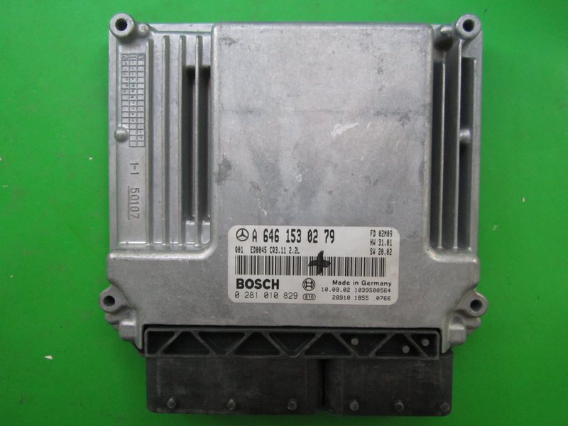 ECU Mercedes E 2.2CDI A6461530279 0281010829 CR3.11 EDC16C2 +