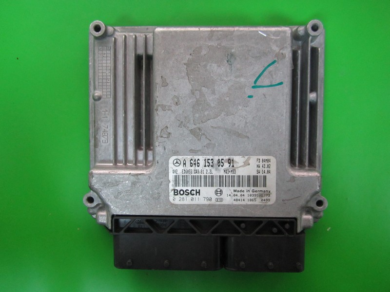 ECU Mercedes Vito 2.2CDI A6461530591 0281011790 EDC16C2