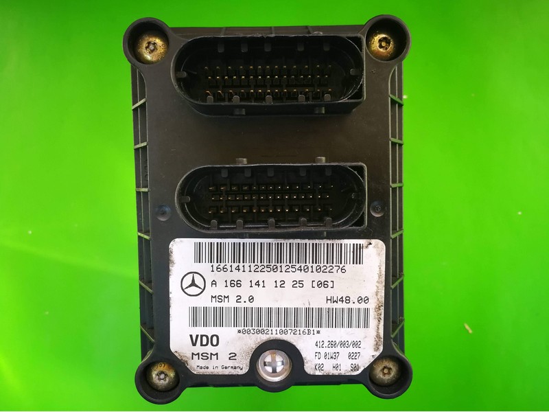 ECU Mercedes A 1.4 A1661411225 MSM2.0 W168