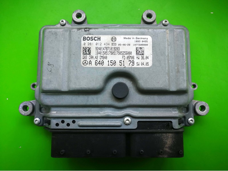 ECU Mercedes A 2.0CDI A6401505179 0281012434 CRA.42 EDC16C32 W16