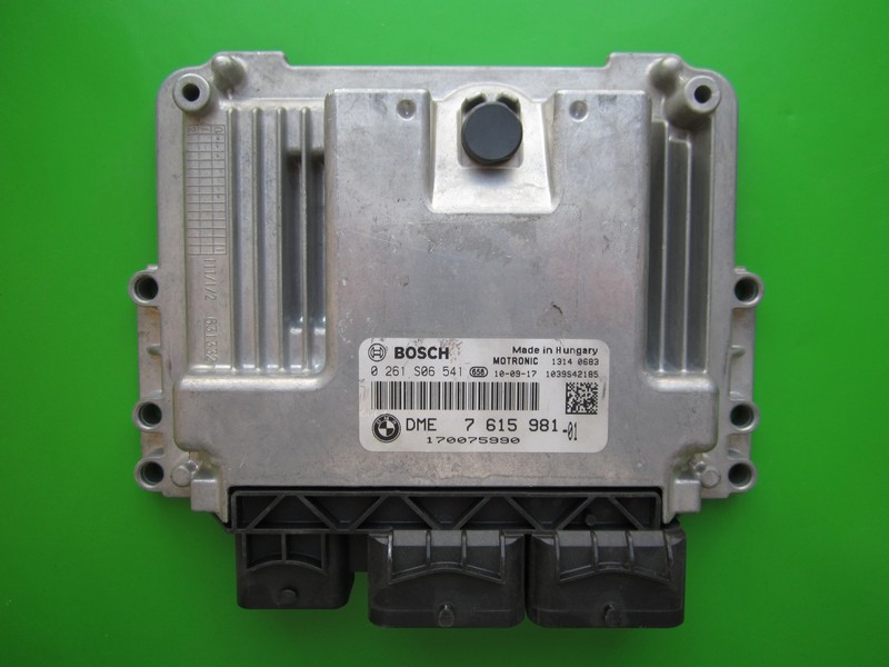 ECU Mini Cooper 1.6 DME7615981 0261S06541 MEV17.2.2