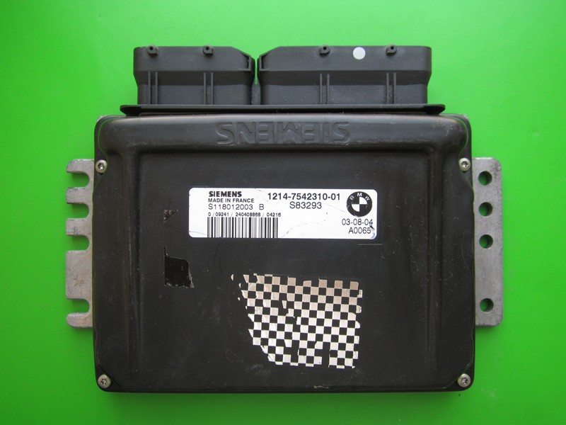 ECU Mini Cooper 1.6 7542310 S118012003B EMS2