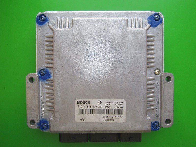 ECU Mitsubishi Carisma 1.9DID 8200065997 0281010437 EDC15C3 }