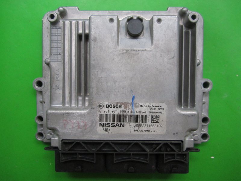 ECU Nissan Micra 1.5DCI 237106319R 0281034009 EDC17C84