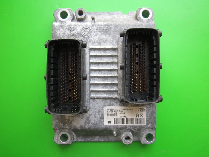 ECU Opel Corsa D 1.2 55557933 0261208940 ME7.6.2 Z12XEP }