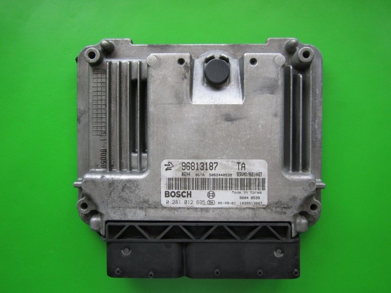 ECU Opel Antara 2.0CDTI 96813187 0281012695 EDC16C39 Z20DM +