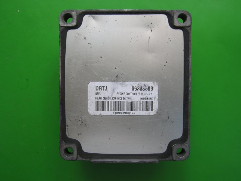 ECU Opel Astra G 1.6 09353509 DRTJ Z16SE HSFI-2.1 RESETAT +