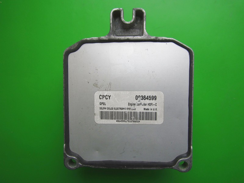 ECU Opel Astra G 1.6 09364599 CPCY X16XEL HSFI-C +