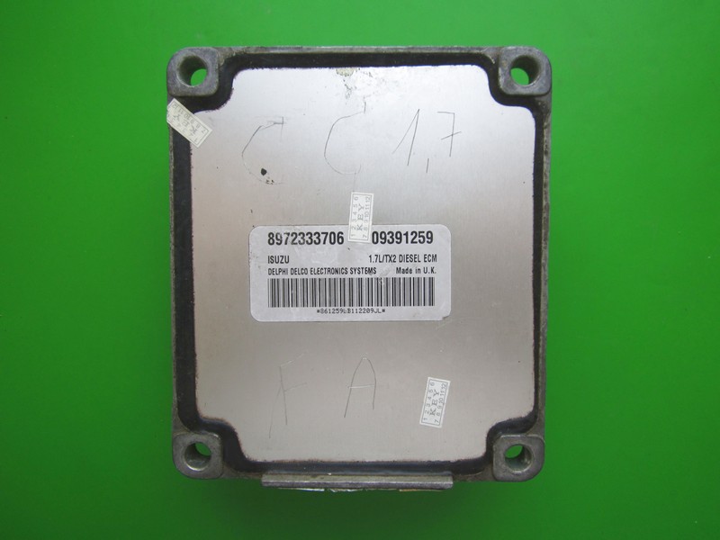 ECU Opel Corsa C 1.7DTI 09391259 Isuzu TX2 {