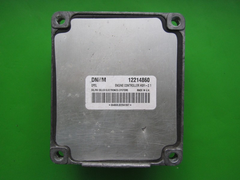 ECU Opel Astra G 1.6 12214860 DNHM Z16SE HSFI-2.1 RESETAT +