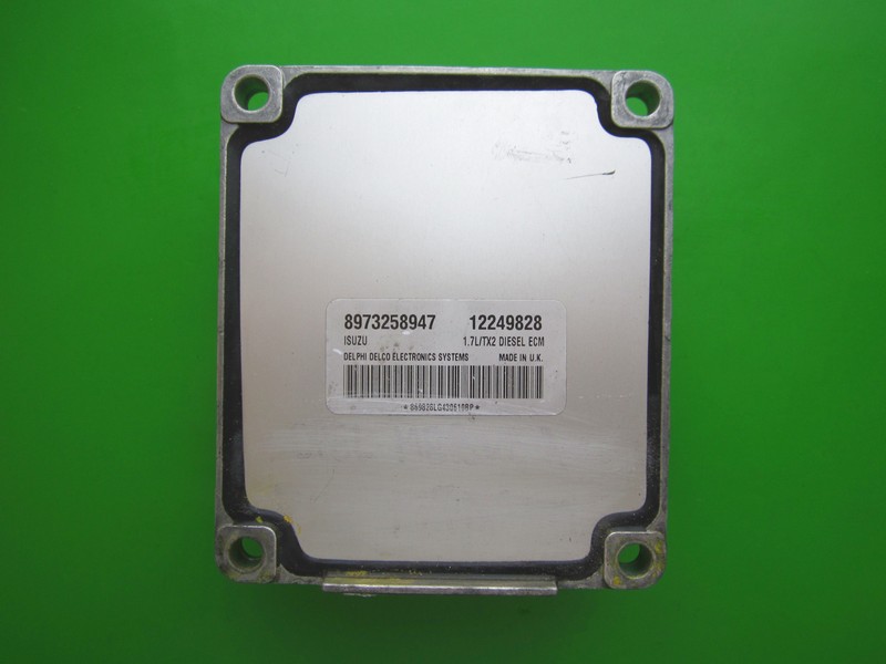 ECU Opel Meriva 1.7DTI 12249828 8973258947 Isuzu TX2 {