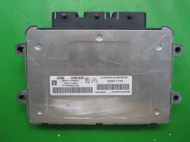 ECU Peugeot 1007 1.4 9661717780 21585902 J34P-AAE