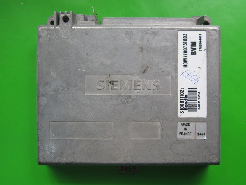 ECU Renault 19 1.7 HOM7700731802 S100811102C Fenix3B