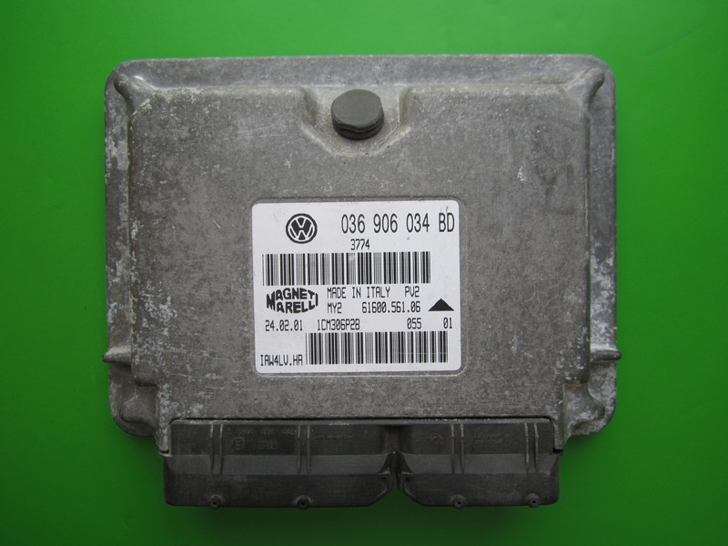 ECU Seat Leon 1.6 036906034BD IAW 4LV.HA AUS {