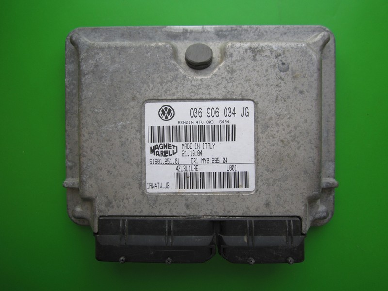 ECU Seat Ibiza 1.4 036906034JG IAW 4TV.JG BKY + }