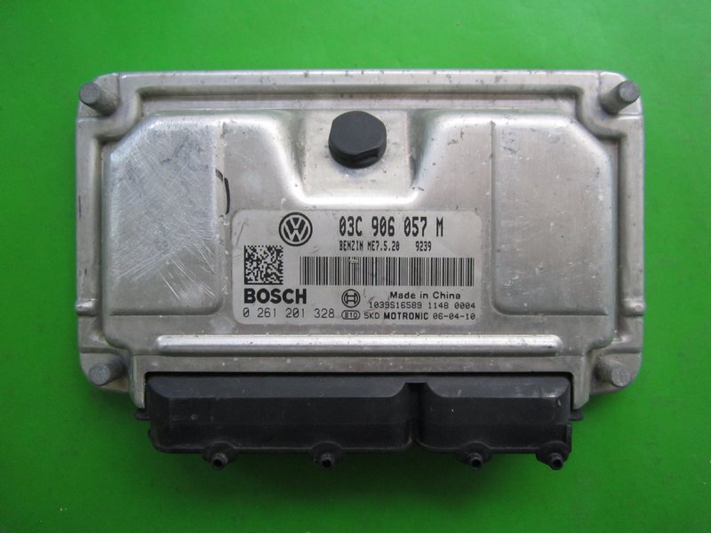 ECU Seat Ibiza 1.6 03C906057M 0261201328 ME7.5.20