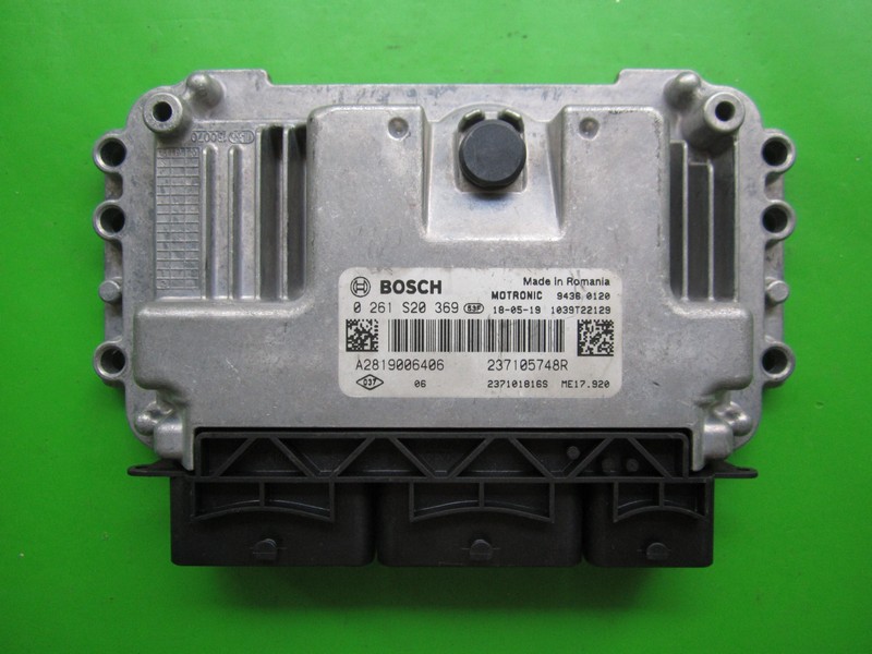 ECU Smart ForFour 1.0 A2819006406 0261S20369 ME17.9.20