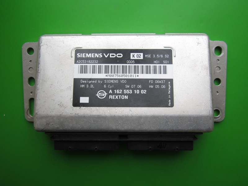 ECU Ssangyong Rexton 3.2 A1625531002