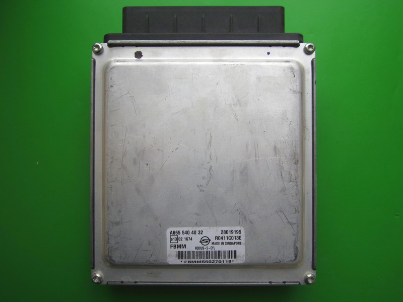 ECU Ssangyong Rodius 2.7D A6655404032 FBMM