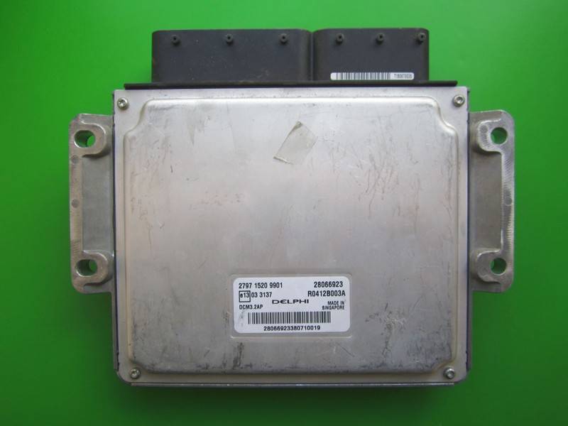 ECU Tata Indigo 1.4D 28066923 R0412B003A DCM3.2AP