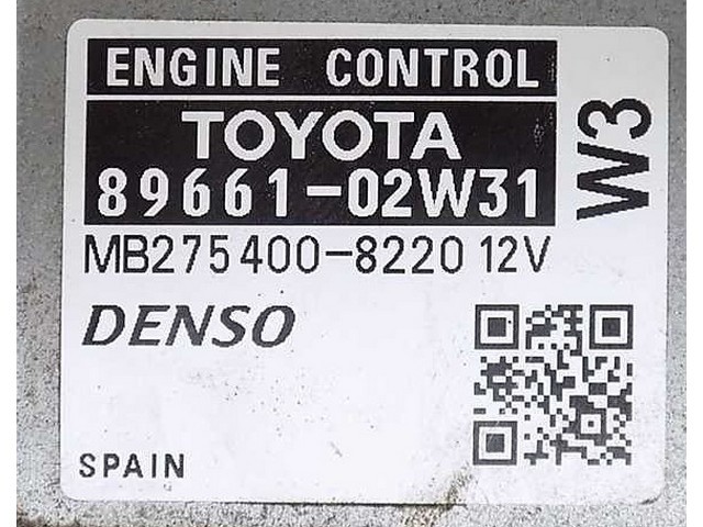 ECU Toyota Auris 1.4 89661-02W31 MB275400-8200 {