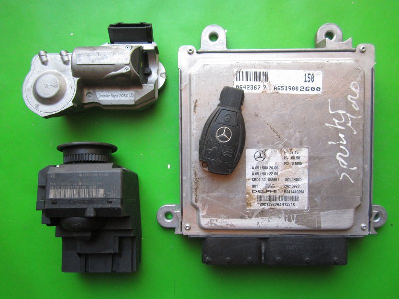 KIT Mercedes Sprinter 2.2CDI A6519002600 A6519012200 CRD2.30