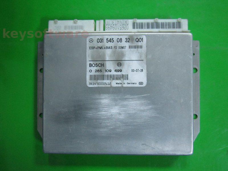 ALTELE: ABS Mercedes 0265109499 0315450832