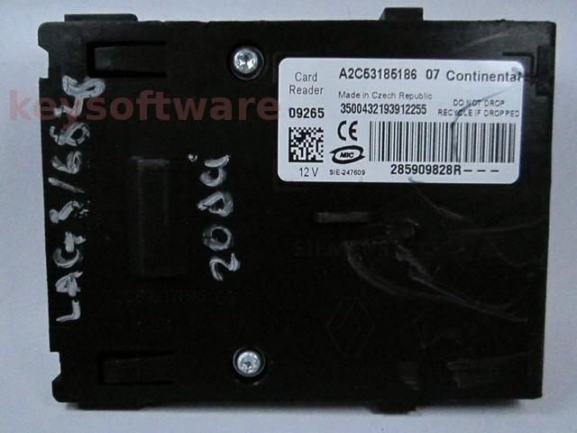 ALTELE: Cititor Renault Laguna CARD A2C5318518607