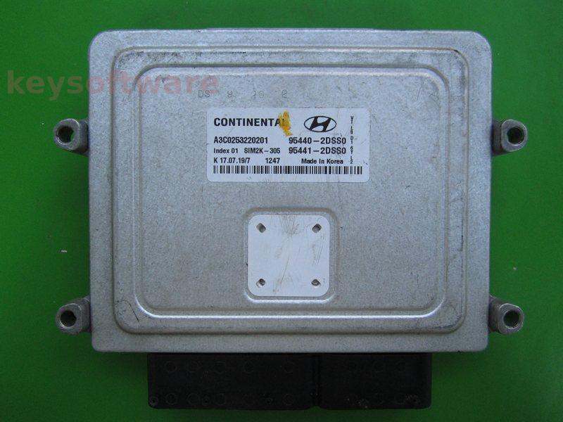 ECU Hyundai Tucson 95440-2DSS0 A3C0253220201 SIM2K-305 TCU