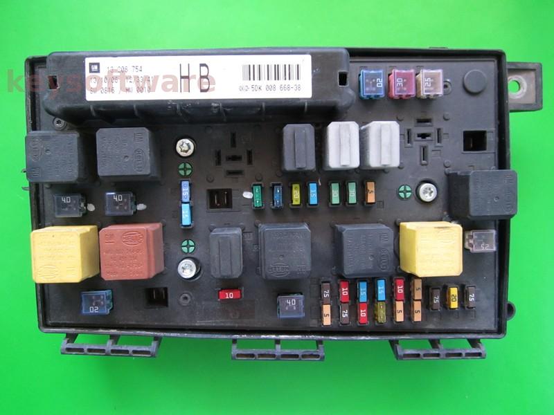 ALTELE: Tablou sigurante Opel Astra H 13206754