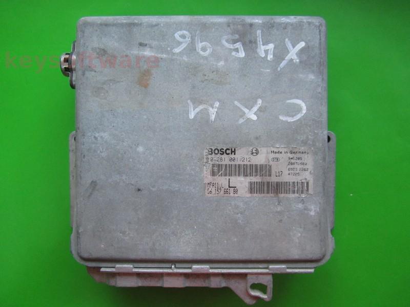 Defecte Ecu Citroen XM 2.5 0281001212 MSA11