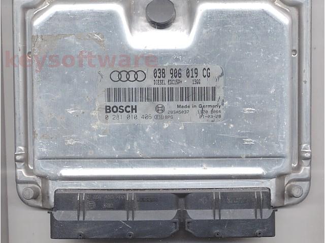 Defecte Ecu Audi A4 1.9TDI 0281010406 EDC15P+ AWX