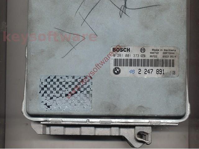 Defecte Ecu Bmw 525 TDS 0281001373 2247891 E39 EDC1.3.1