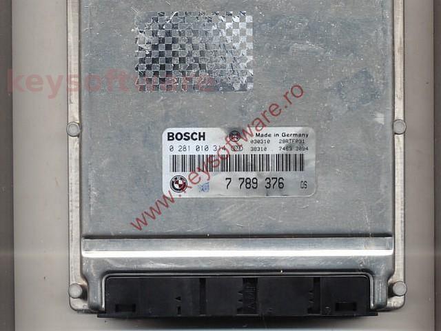 Defecte Ecu Bmw 525D 0281010314 7789376 E46 EDC15C4