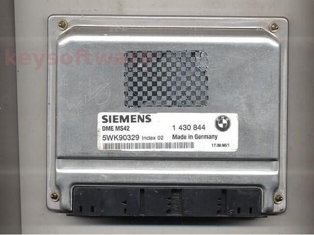 Defecte Ecu Bmw 328i 5WK90329 1430844 DME MS42 E46